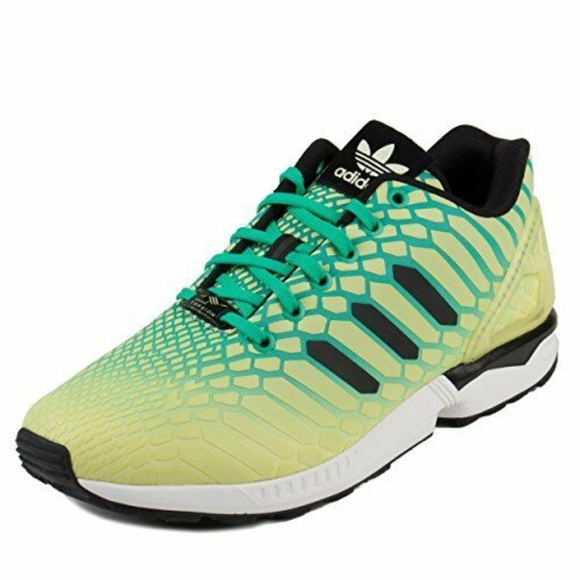 Adidas ZX Flux Xeno Glow In The Dark Shoes AQ8212 NWT Adidas ZX Flux Xeno Glow In The Dark Shoes AQ8212 NWT